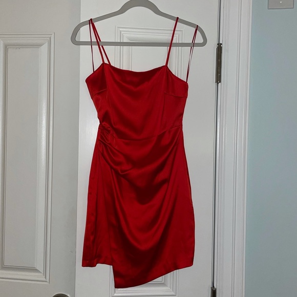 Zara Ruched Mini Dress - Picture 4 of 6
